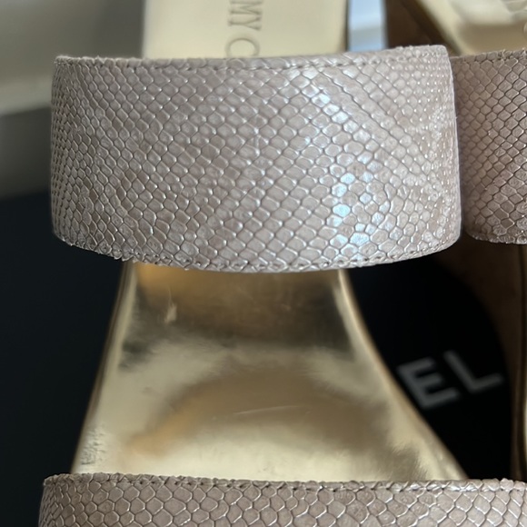 Jimmy Choo wedges size 38 1/2 NEVER WORN - Picture 6 of 11